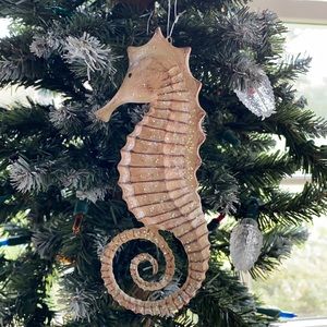 Seahorse ornament